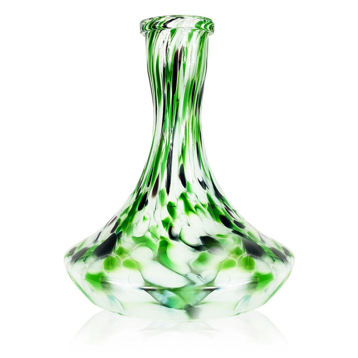 Hookah Tree C3 Hookah Base - WHITE-GREEN-PURPLE