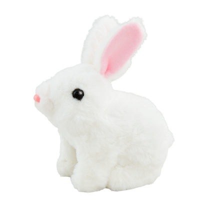 Hopping Plush Bunny