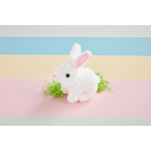 Hopping Plush Bunny