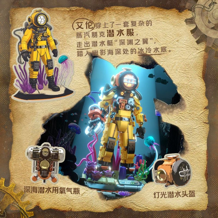 Iambrick Steampunk Diver