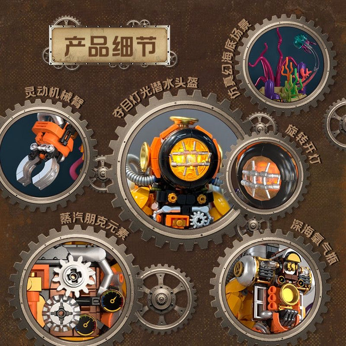 Iambrick Steampunk Diver