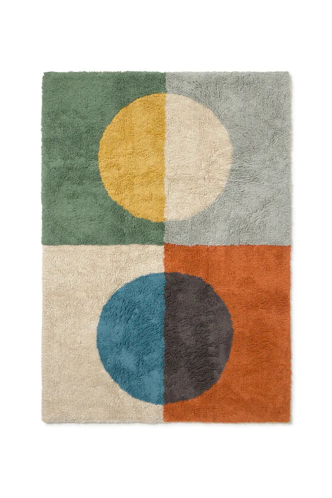 WASHABLE RUG ILUSION LENS - Rugs by Roo