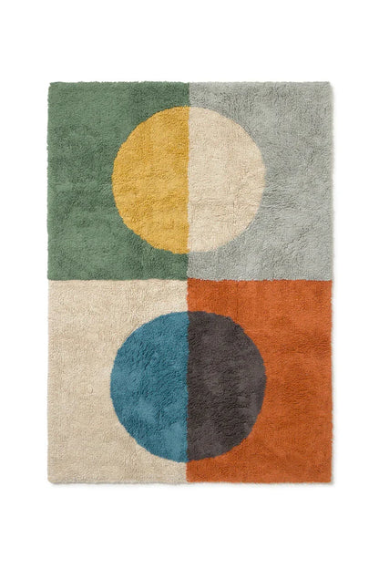 WASHABLE RUG ILUSION LENS - Rugs by Roo