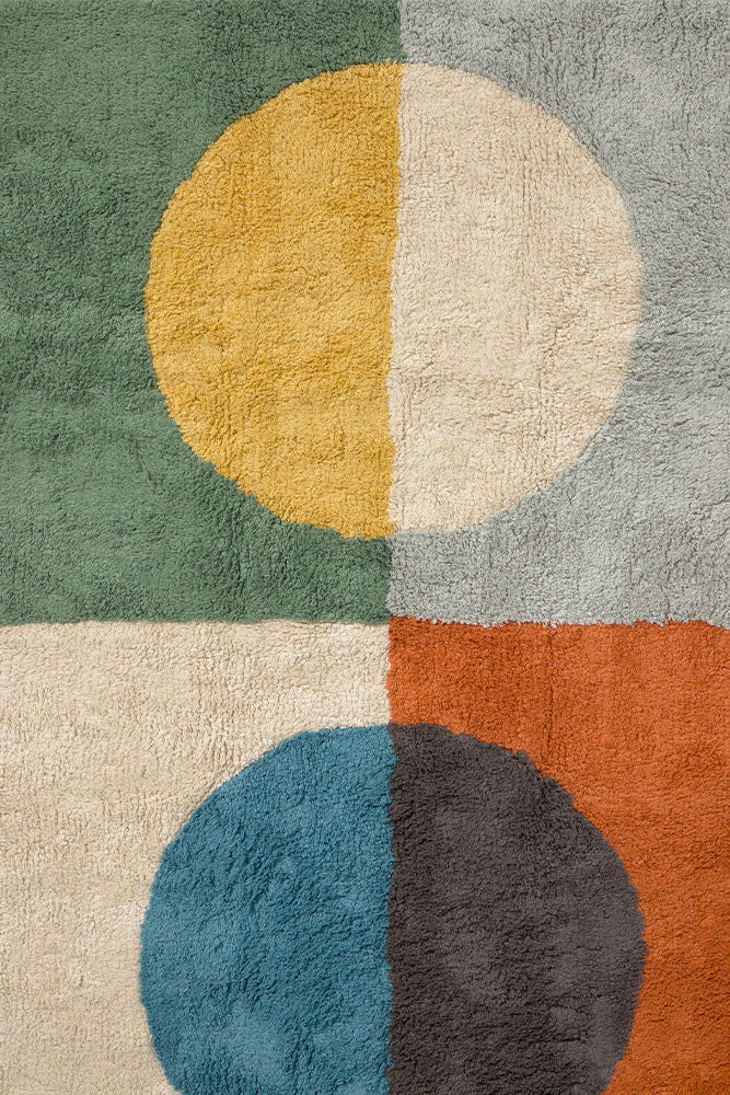 WASHABLE RUG ILUSION LENS - Rugs by Roo