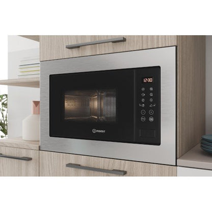 Indesit MWI125GX Built-In Microwave Stainless Steel Stainless Steel