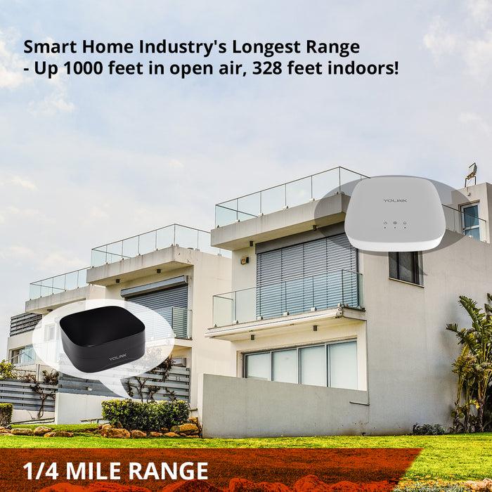 YoLink LoRa 1/4 Mile  Long Range Smart IR Remote, IR Blaster, Works with Alexa*,  IFTTT, Hub REQUIRED - YoLink