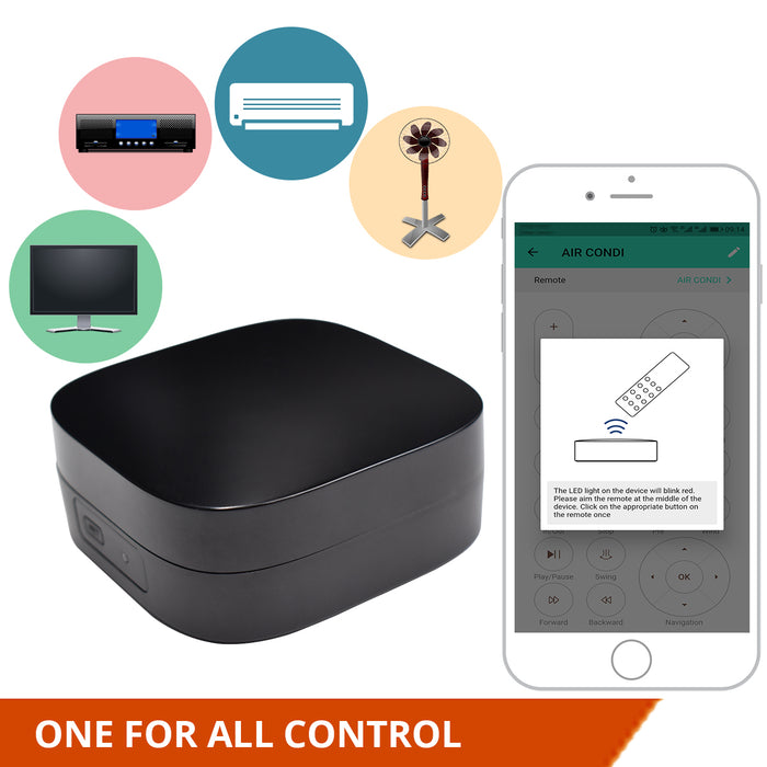 YoLink LoRa 1/4 Mile  Long Range Smart IR Remote, IR Blaster, Works with Alexa*,  IFTTT, Hub REQUIRED - YoLink