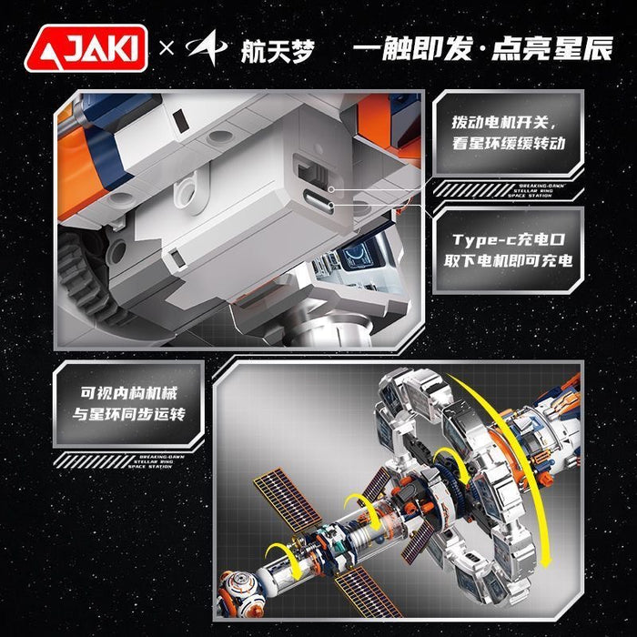 JAKI Star Ring Space Station