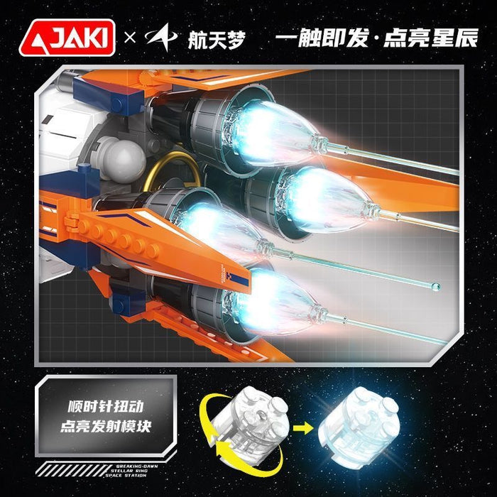 JAKI Star Ring Space Station
