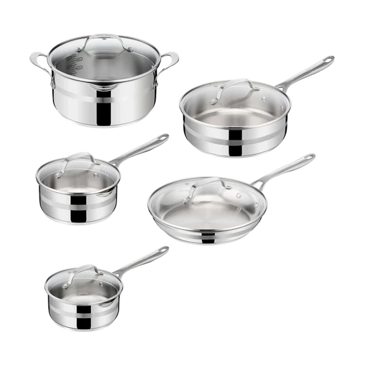 Jamie Oliver by Tefal Cook Smart Induction Uncoated Stainless Steel 5pc Set