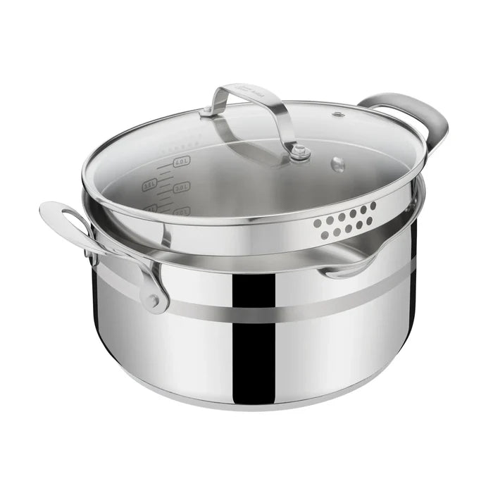 Jamie Oliver by Tefal Cook Smart Induction Uncoated Stainless Steel 5pc Set