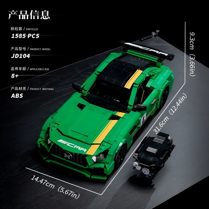 JD104 Mercedes Green Demon