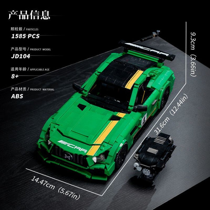 JD104 Mercedes Green Demon