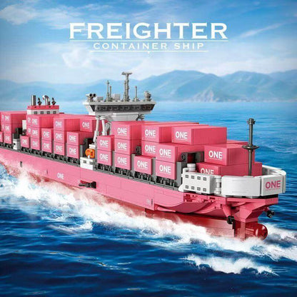 JIE STAR 9127 Pink container ship