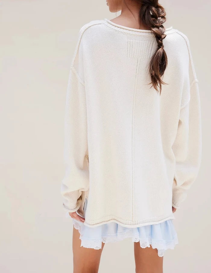 Josey Oversized Roll Neck Pullover Sweater