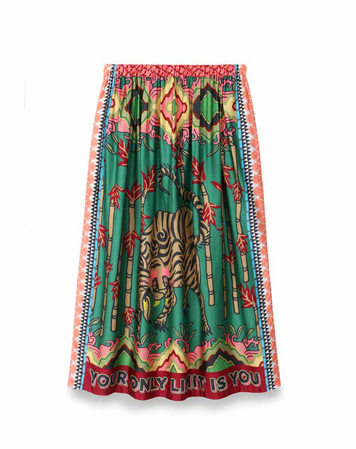 Joy Forest Printed Skirt