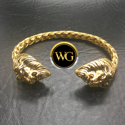 Judah Lion Squared - Men’s Stainless Steel (Adjustable - One Size Fits All)