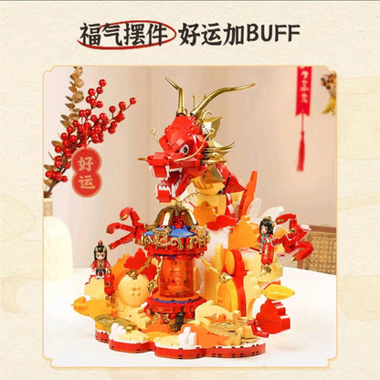 Keeppley K19907 Dragon Lantern Comes Up