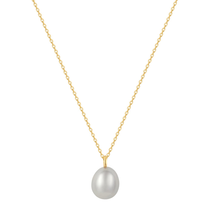 Kette CLASSIC gold mit Süßwasser-Zuchtperle