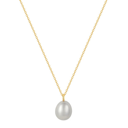 Kette CLASSIC gold mit Süßwasser-Zuchtperle