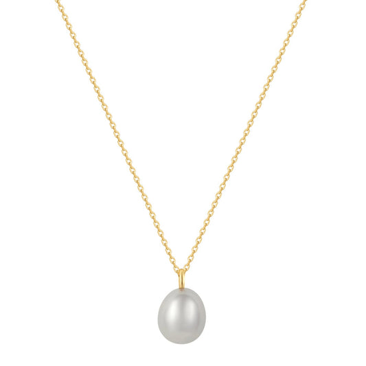 Kette CLASSIC gold mit Süßwasser-Zuchtperle