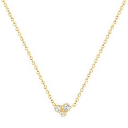 Kette GLITTER gold mit Zirkonia