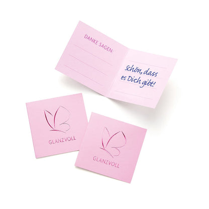 Kette mit Anhänger FEDER mit Zirkonia rot gold