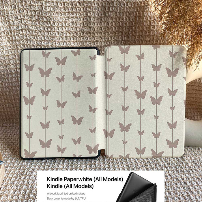 Khaki Butterfly | Kindle Case