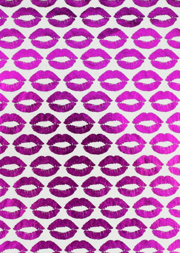 Kisses Raspberry Gift Wrap