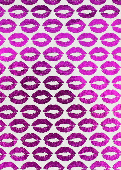 Kisses Raspberry Gift Wrap