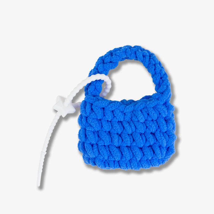 Knit Earbud / AirPods® Pouch - Blue