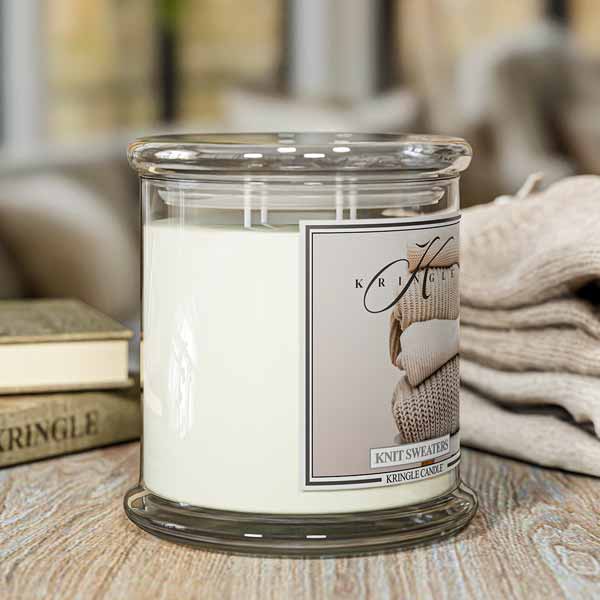 Knit Sweaters Scented Extra Large 4-wick Candle - Kringle Candle Store
