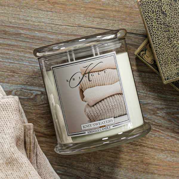 Knit Sweaters Scented Extra Large 4-wick Candle - Kringle Candle Store