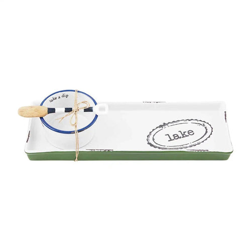 Lake Tray and Dip Set