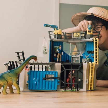 Large dino research station