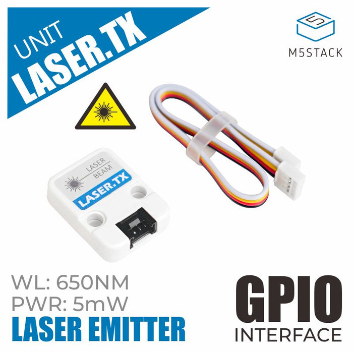 Laser.Tx - a Laser Emitter Unit - m5stack-store