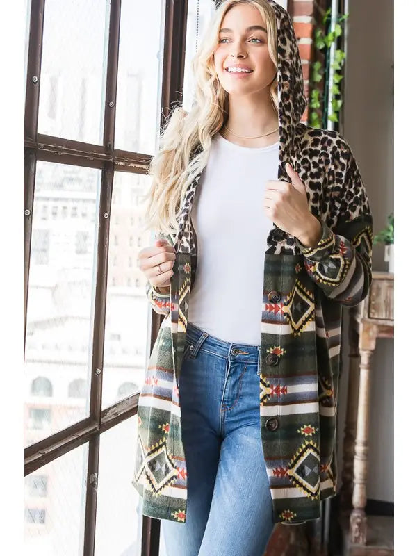 Leopard Print Shacket