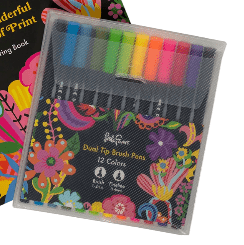 Lesley Evers Lesley Evers Coloring Book & Pens