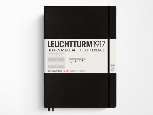Leuchtturm 1917 Music Notebook with Staves