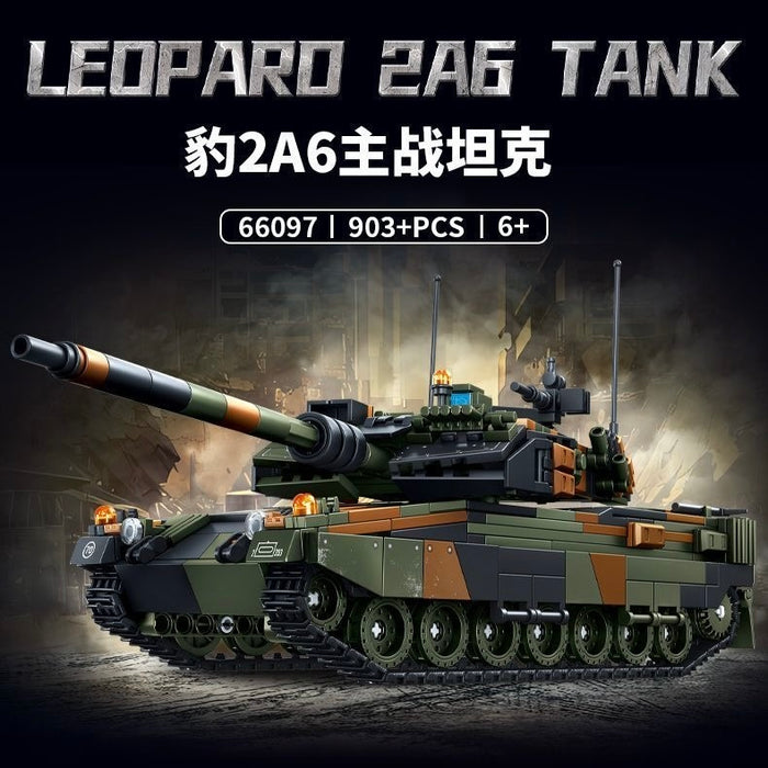 LEYI 66097 Leopard 2A6 Tank