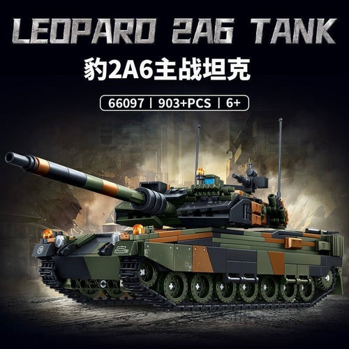 LEYI 66097 Leopard 2A6 Tank