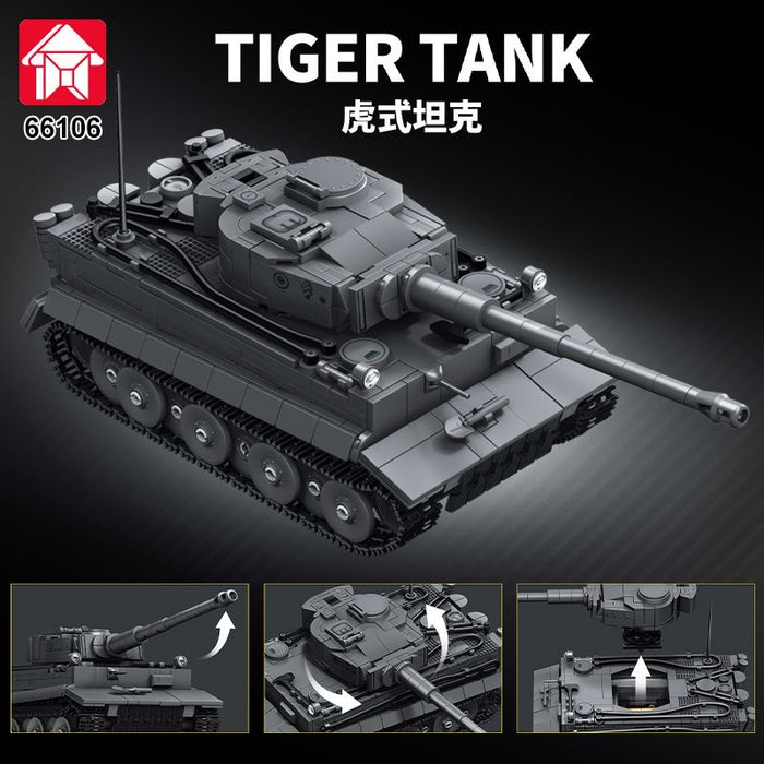 LEYI 66106 Tiger Tank