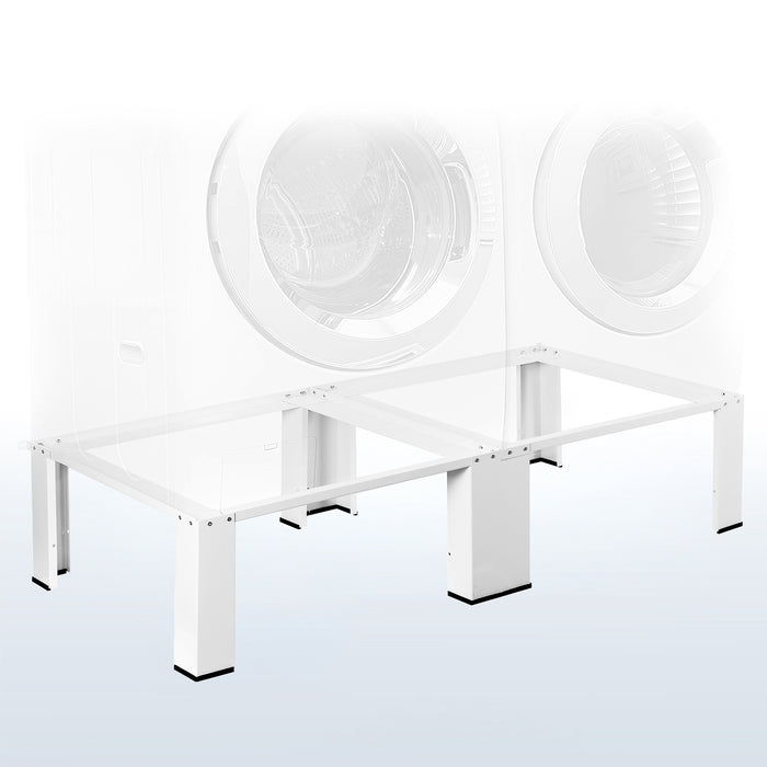 Washer and dryer pedestal raises your washer and dryer for easy access and underneath storage.