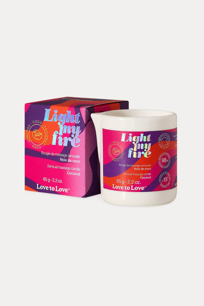Love to Love Coconut Massage Candle 65g