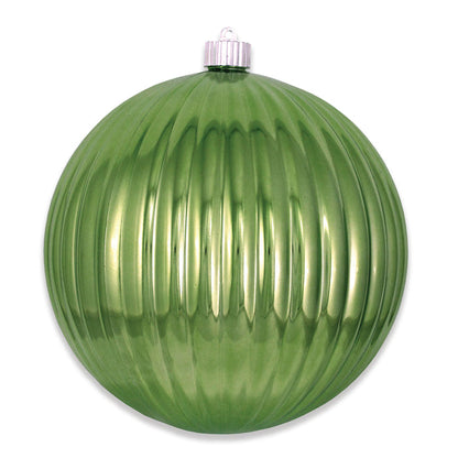 Limeade 8" (200mm) Shatterproof Rippled Ball (1)