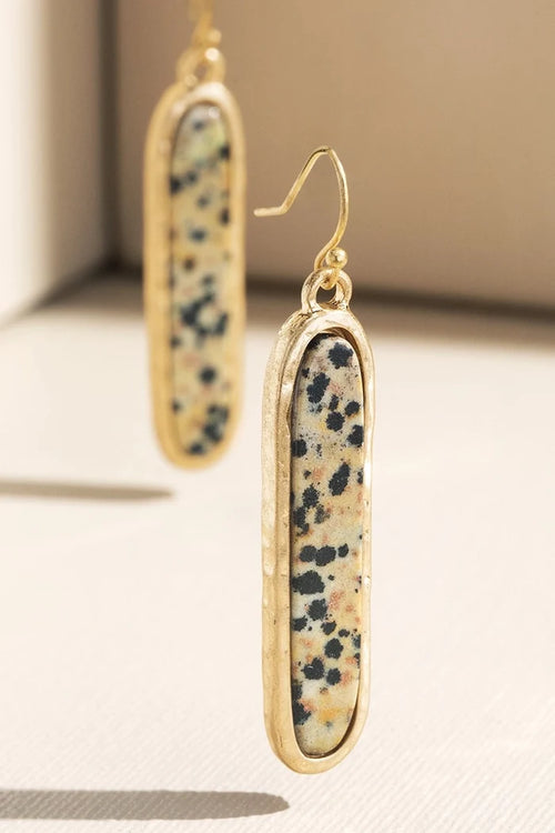 Lorelai Stone Bar Earrings