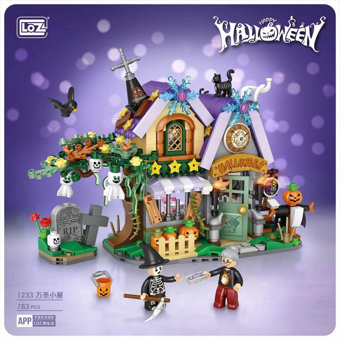 Loz 1233 halloween house Mini Brick