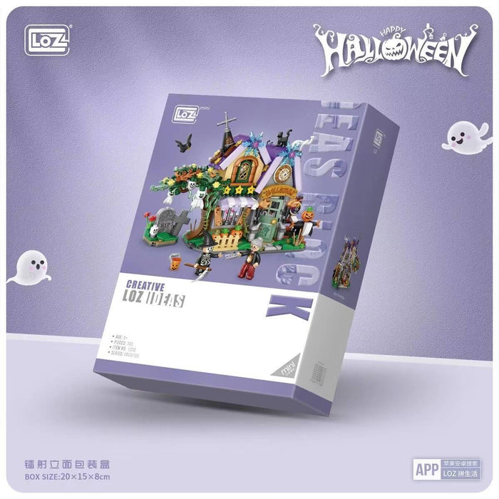Loz 1233 halloween house Mini Brick