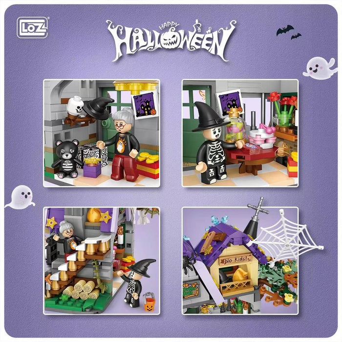 Loz 1233 halloween house Mini Brick