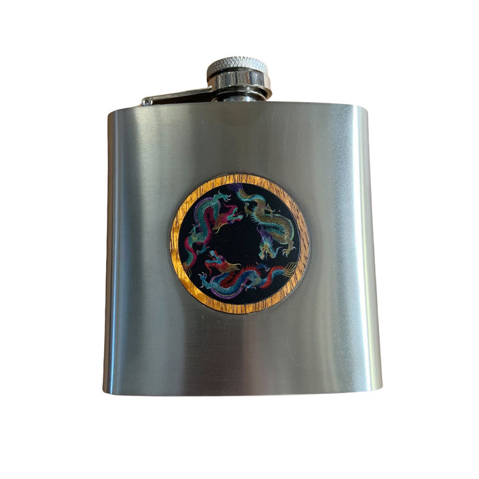 Thalia Lucky Dragon Trio Whiskey Flask